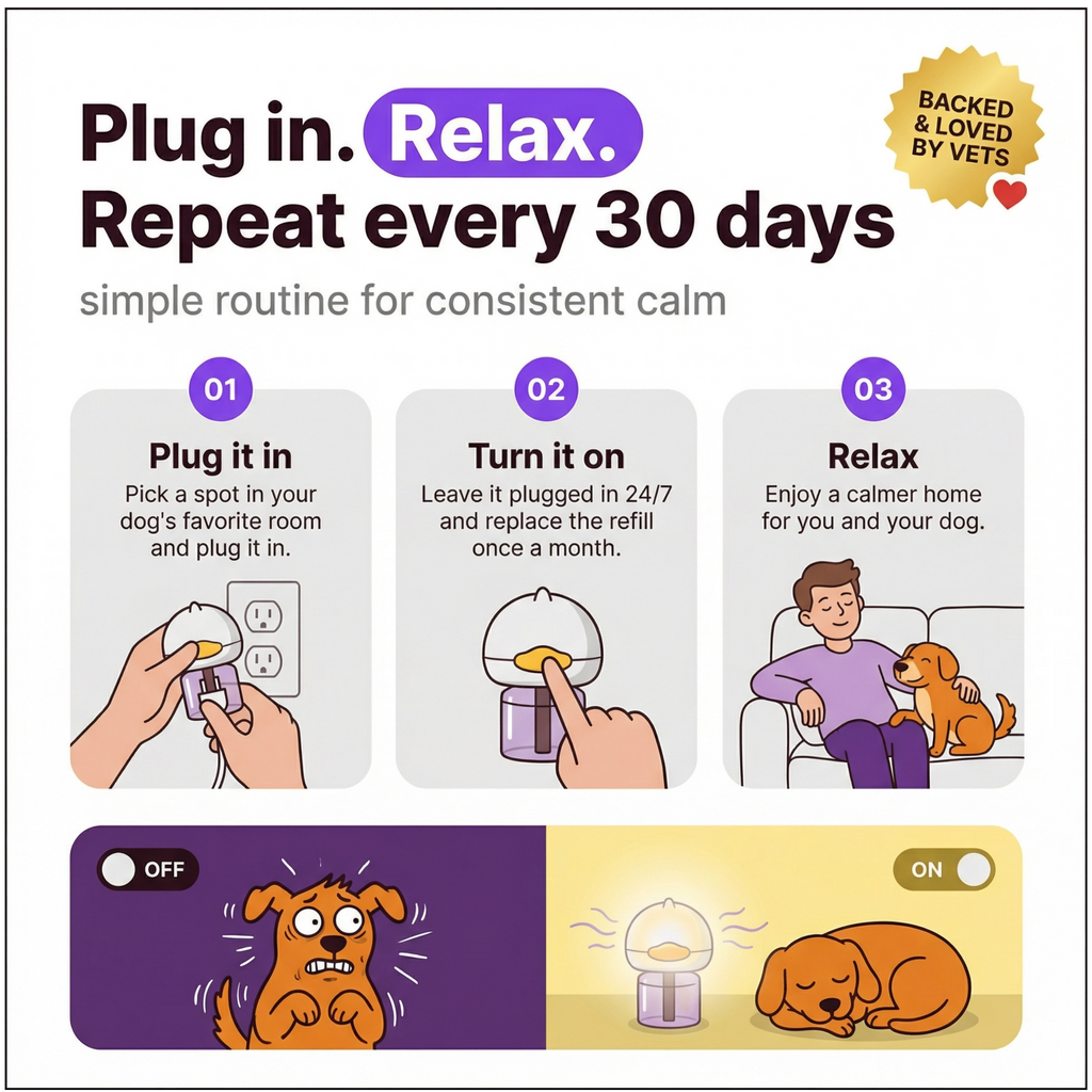 Dogs Calming Diffuser Kit